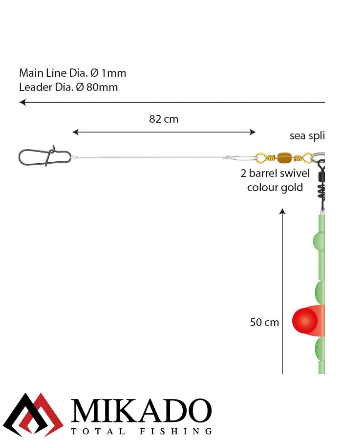 Морская оснастка Mikado Norway Quest 06