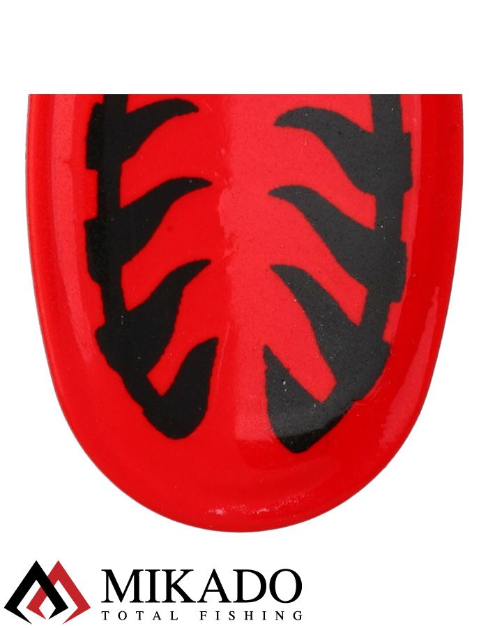 Блесна вращающаяся Mikado FOCUS №4, 8.5 г., серебро 27, длина лепестка 41 мм.