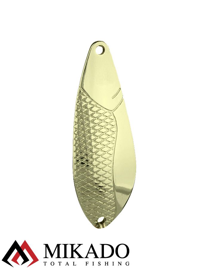 Блесна колеблющаяся Mikado DANCER №3, 17 г., 7.2 см., золото