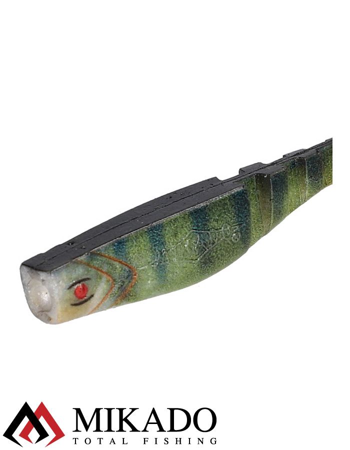 Виброхвост Mikado FISHUNTER 13 см., 17 г., 3D-PERCH (3 шт.)