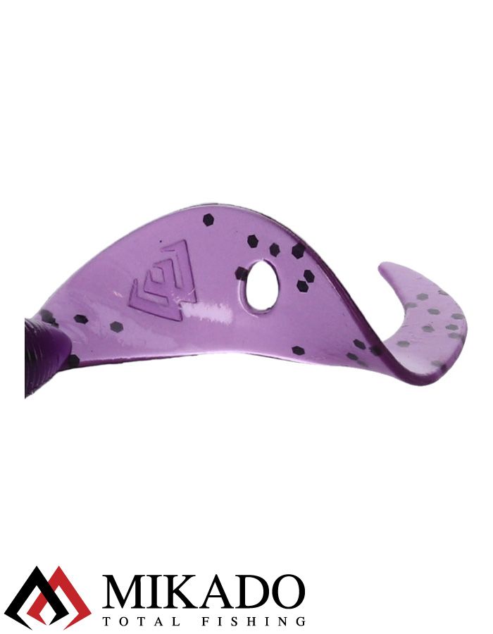 Твистер Mikado TWISTER 38 мм., 0.7 г., GRAPE (10 шт.)