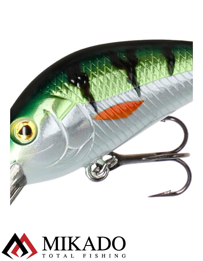 Воблер Mikado CAVALIER NATURAL PERCH 4 см., 3,6 г., 2,0 м.- плавающий