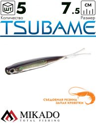 Приманка слаг Mikado TSUBAME 7.5 см., 2 г., 508 (5 шт.)