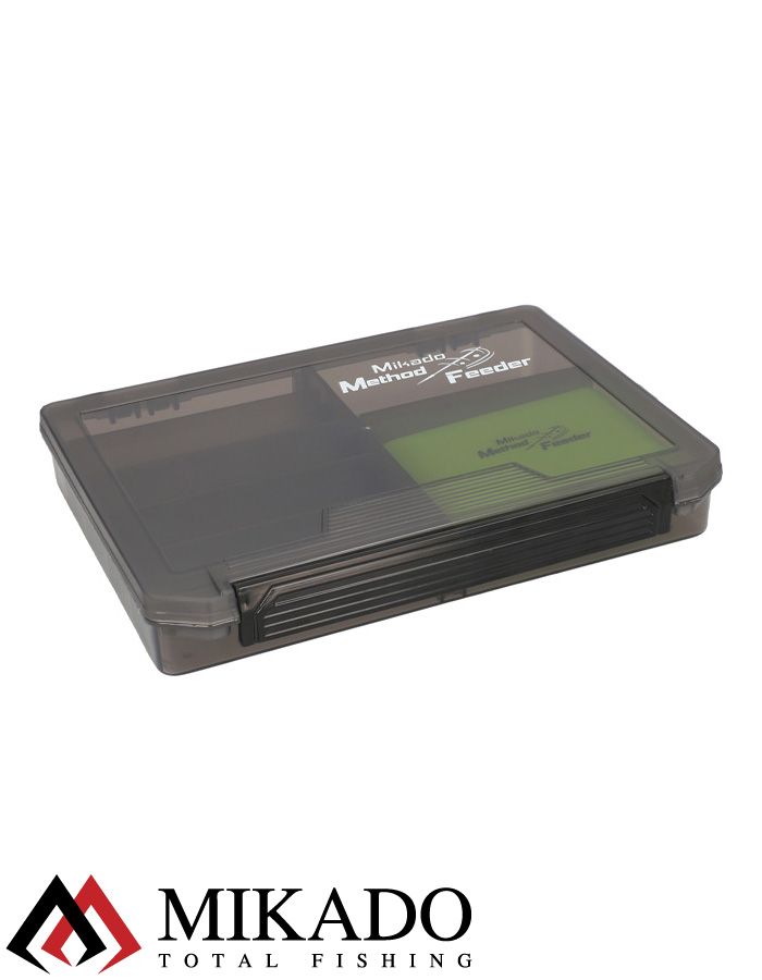 Коробка Mikado для рыболовных принадлежностей с герм.боксом METHOD FEEDER COMPACT BOX (24.5x19x4)
