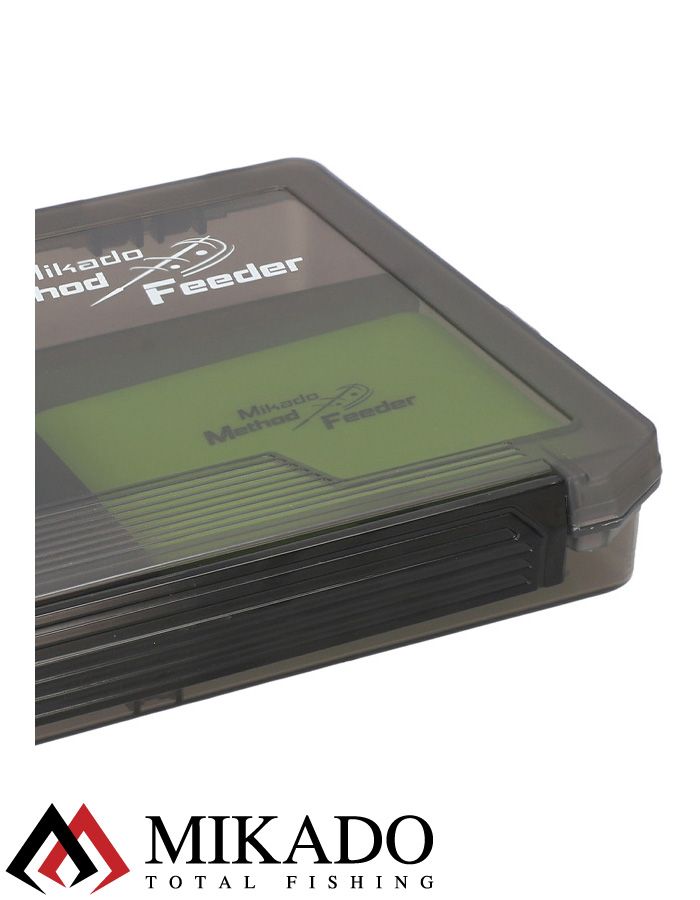 Коробка Mikado для рыболовных принадлежностей с герм.боксом METHOD FEEDER COMPACT BOX (24.5x19x4)