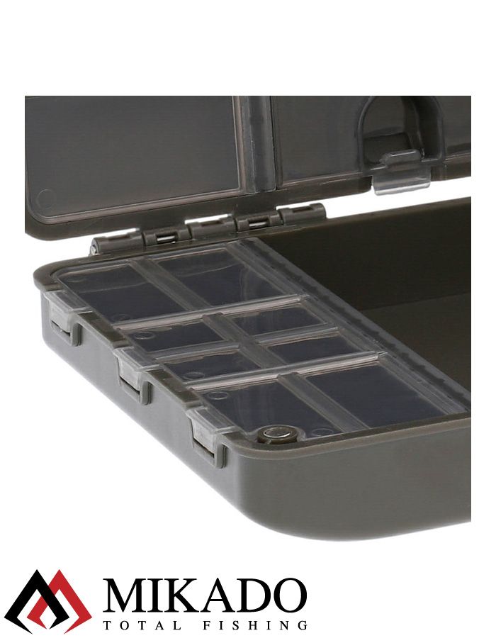 Коробка для карповых аксессуаров Mikado SYSTEM RIG BOX ( 24 х 13 х 3,5 см )