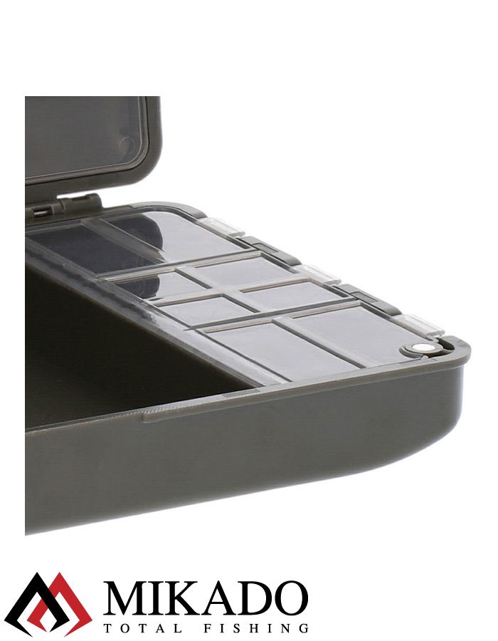 Коробка для карповых аксессуаров Mikado SYSTEM RIG BOX ( 24 х 13 х 3,5 см )