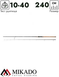 Спиннинг Mikado INAZUMA PWR Spin 8 '/ 240 (10-40 г.)