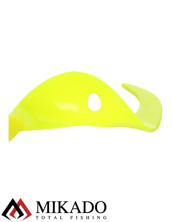 Твистер Mikado TWISTER 38 мм., 0.7 г., LEMON (10 шт.)