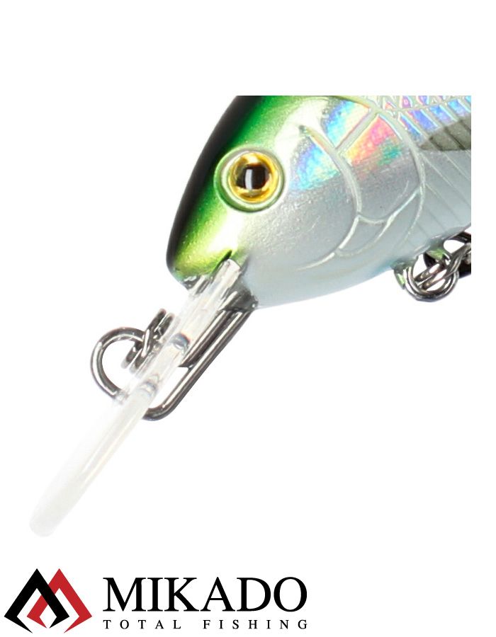 Воблер Mikado CAVALIER OLIVE BLEAK 4 см., 3,6 г., 2,0 м.- плавающий