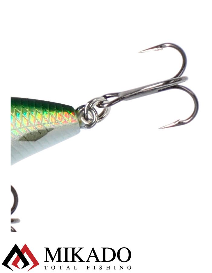 Воблер Mikado CAVALIER OLIVE BLEAK 4 см., 3,6 г., 2,0 м.- плавающий