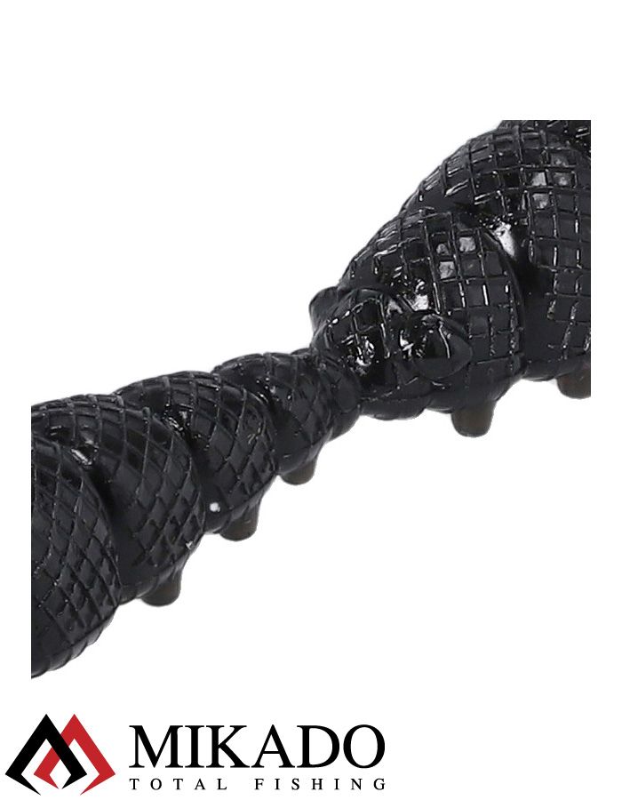 Личинка силиконовая Mikado M-AREA MULTI INSECT 3x36мм., черный (6шт.)