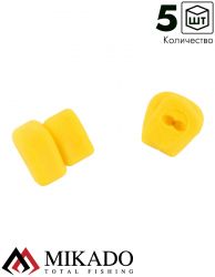 Кукуруза Mikado сдвоенная, полиуретан, желтая (уп.- 5шт.)