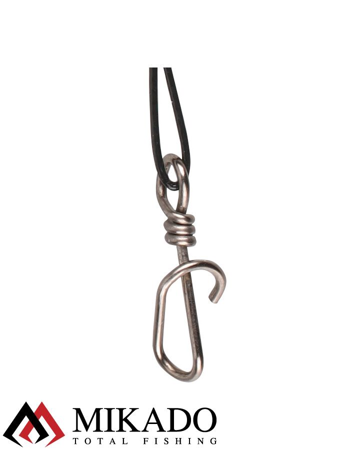 Поводок стальной Mikado JAWS STRONG 25cm/18кг.( 2 шт.)