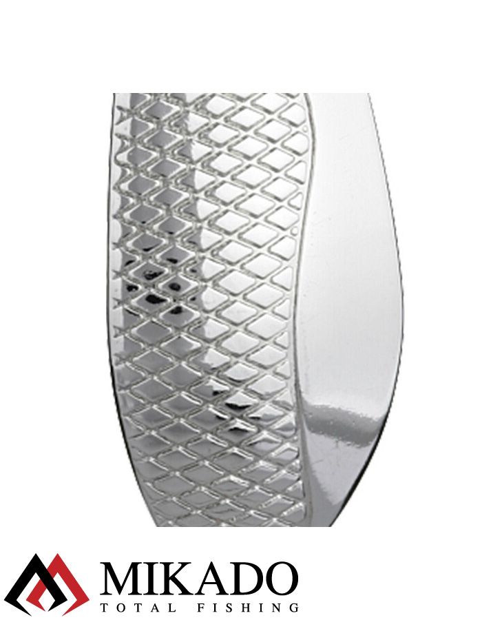 Блесна колеблющаяся Mikado DANCER №3, 17 г., 7.2 см., серебро