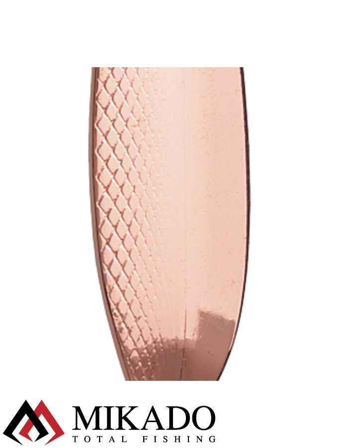 Блесна колеблющаяся Mikado RACER №4, 40 г., 9 см., медь