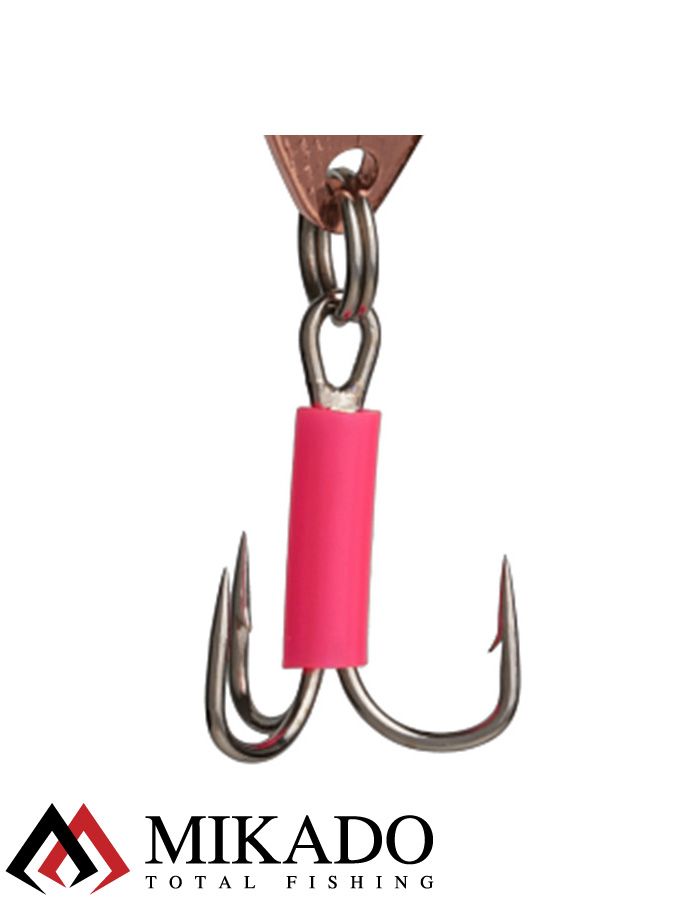 Блесна колеблющаяся Mikado RACER №4, 40 г., 9 см., медь