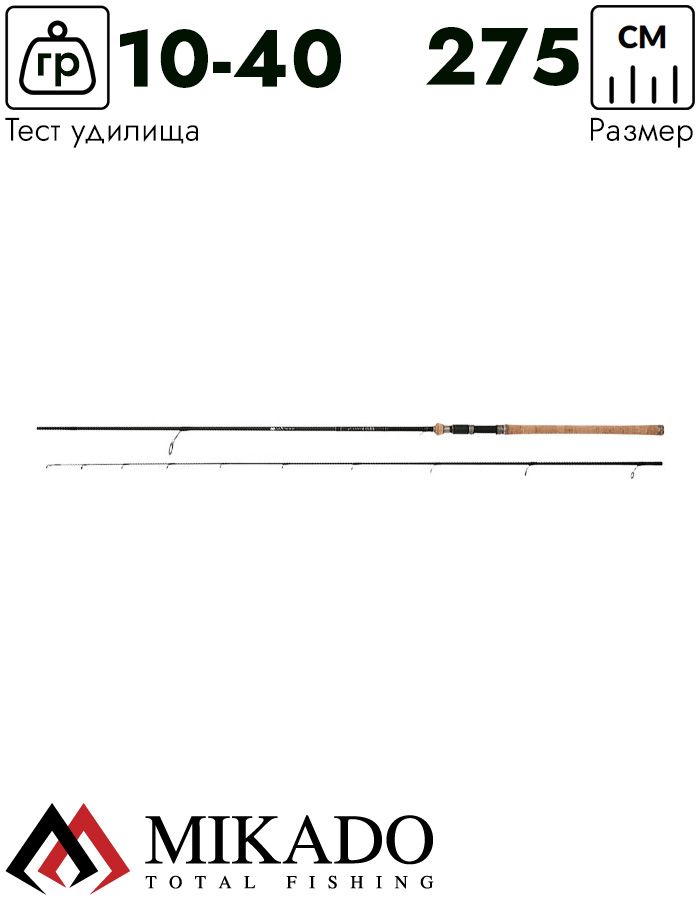 Спиннинг Mikado INAZUMA PWR Spin 9 '/ 275 (10-40 г.)