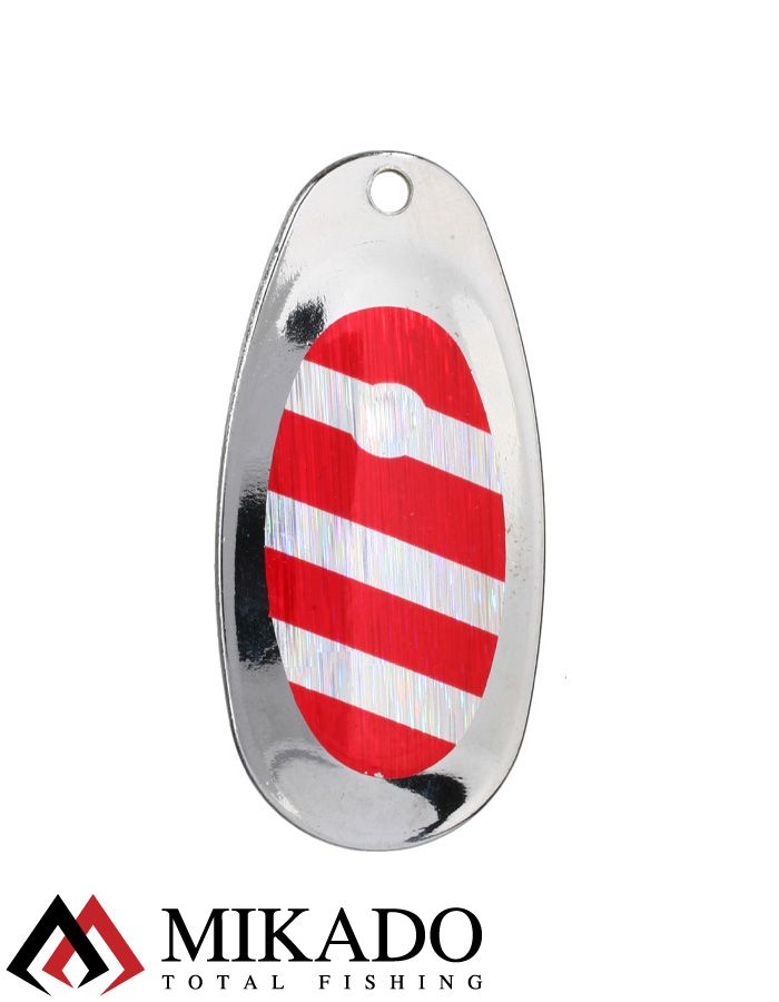 Блесна вращающаяся с кисточкой Mikado BLASTER № 2, 4 г., серебро/22H