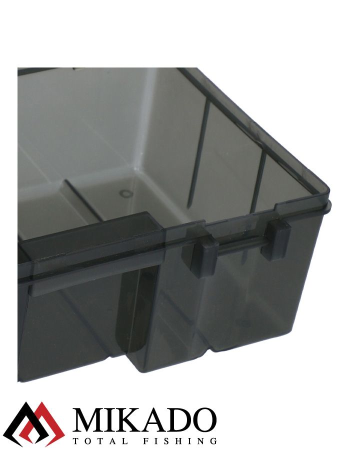 Коробка рыболовная Mikado FOR BAITS DEEP WITH COMPARTMENTS (28 x 17 x 10 см.), UACH-H497A
