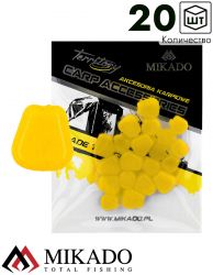 Кукуруза Mikado-Territory Carp тонущая желтая (1уп.- 20шт., 18гр.)