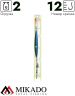 Оснастка для удочки Mikado 027 - 2.0 г. (леска 8 м., 0.14, поводок 0.12, крючок 12)