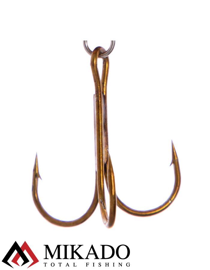 Блесна вращающаяся Mikado DRONE №3, 13.8 г., золото GB, длина лепестка 47 мм.