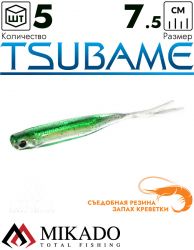 Приманка слаг Mikado TSUBAME 7.5 см., 2 г., 511 (5 шт.)