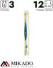 Оснастка для удочки Mikado 027 - 3.0 г. (леска 8 м., 0.16, поводок 0.14, крючок 12)