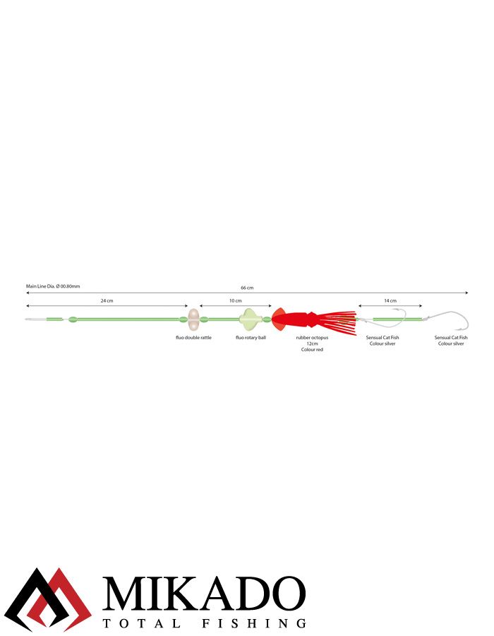 Морская оснастка Mikado Norway Quest 10