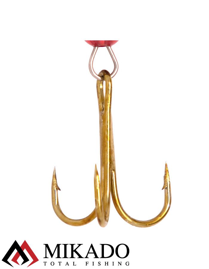 Блесна вращающаяся Mikado BLASTER №2, 4.3 г., медь 00, длина лепестка 25 мм.