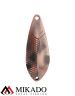 Блесна колеблющаяся Mikado DANCER №3, 17 г., 7.2 см., состаренная медь