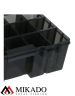 Коробка рыболовная Mikado, с глубокими отделениями FOR BAITS DEEP WITH COMPARTMENTS (29x18.5x7см.)
