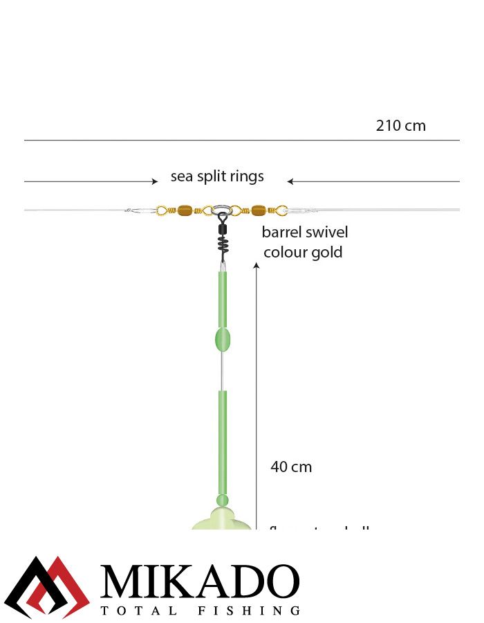 Морская оснастка Mikado Norway Quest 11