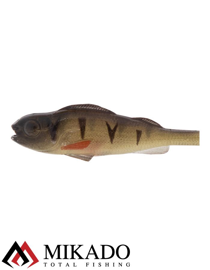 Виброхвост Mikado REAL FISH 6.5 см., 2.6 г., MIX (6 шт.)