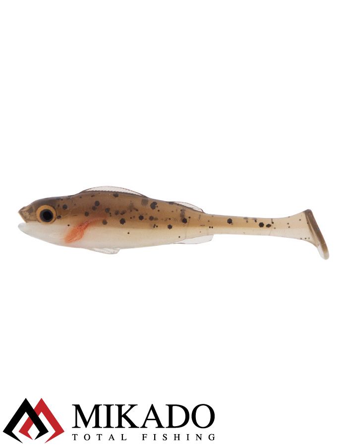 Виброхвост Mikado REAL FISH 6.5 см., 2.6 г., MIX (6 шт.)