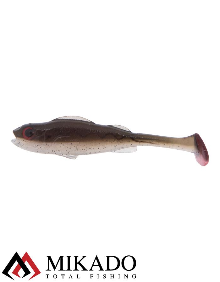 Виброхвост Mikado REAL FISH 6.5 см., 2.6 г., MIX (6 шт.)