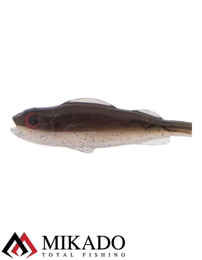 Виброхвост Mikado REAL FISH 6.5 см., 2.6 г., MIX (6 шт.)