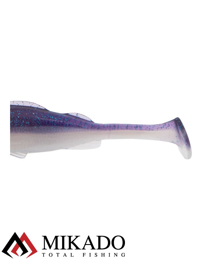 Виброхвост Mikado REAL FISH 6.5 см., 2.6 г., MIX (6 шт.)