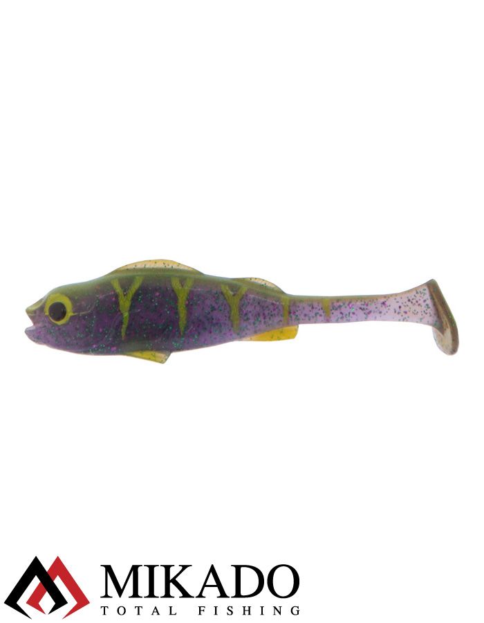 Виброхвост Mikado REAL FISH 6.5 см., 2.6 г., MIX (6 шт.)