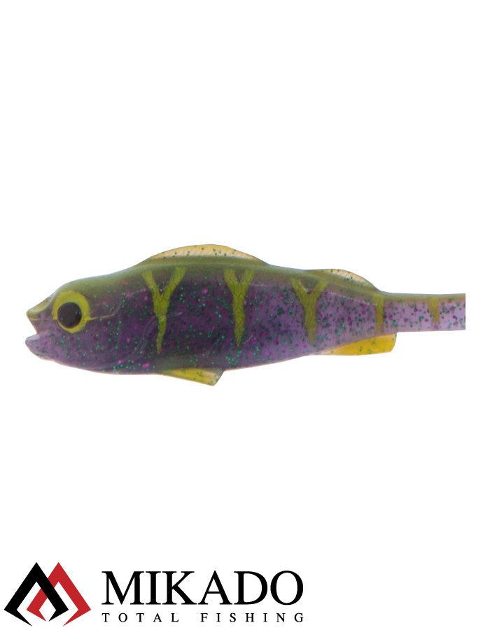 Виброхвост Mikado REAL FISH 6.5 см., 2.6 г., MIX (6 шт.)