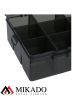 Коробка рыболовная Mikado, с глубокими отделениями FOR BAITS DEEP WITH COMPARTMENTS (35x22x10см.)