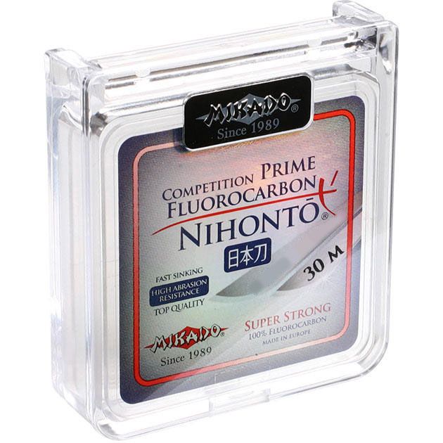 Леска мононить Mikado NIHONTO FLUOROCARBON PRIME 0,12 (30 м) - 1.32 кг. уп.=1 шт., шт
