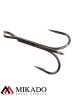 Поводок стальной Mikado X-Plode с вертлюжком и крючком 40 см., 10 кг. ( 2 шт.), ZG11-016