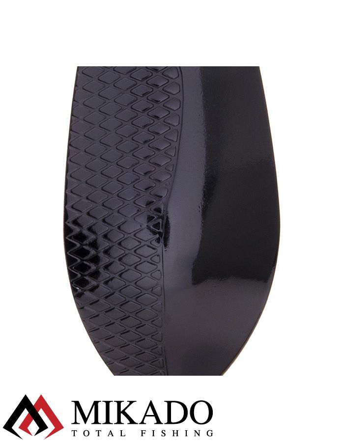 Блесна колеблющаяся Mikado DANCER №3, 17 г., 7.2 см., чернёная