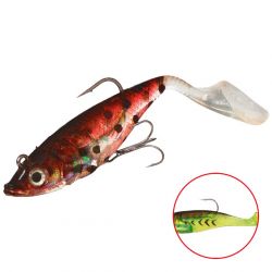 Виброхвост оснащенный Mikado CRYSTAL FISH WXH-66-14см/82 ( 2 шт.)