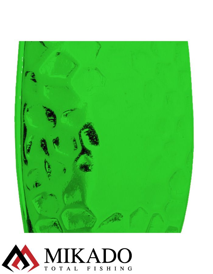 Блесна колеблющаяся Mikado HAMMER №2, 13 г., 5.5 см., зелёный