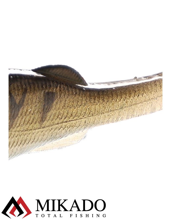 Виброхвост Mikado REAL FISH 6.5 см., 2.6 г., PERCH NATURAL (6 шт.)