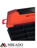 Коробка рыболовная Mikado, с красной крышкой (20,5 x 15,5 x 3,5 см.), UAC-H1902-M/RED