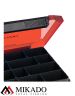 Коробка рыболовная Mikado, с красной крышкой (20,5 x 15,5 x 3,5 см.), UAC-H1902-M/RED